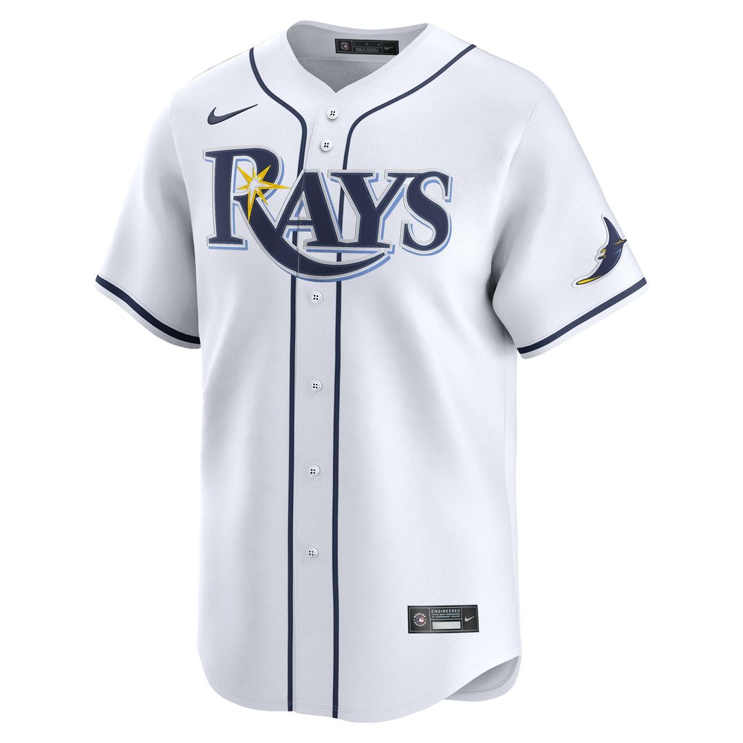 Tampa Bay Rays White Home Limited Baseball Jersey | MLB Baseball Jersey