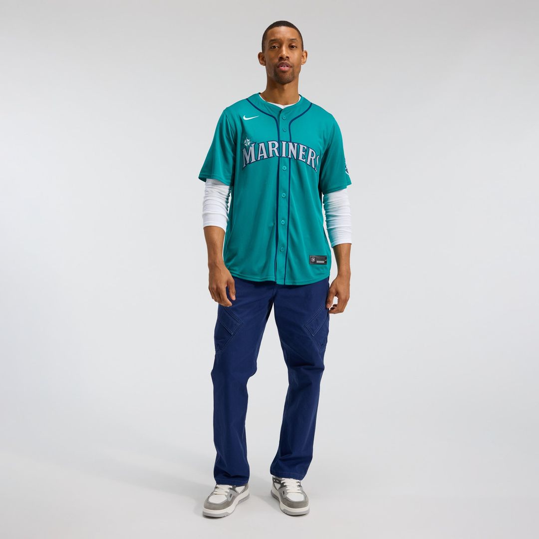 Seattle Mariners Cal Raleigh Teal Alternate Limited Baseball Jersey | MLB Baseball Jersey