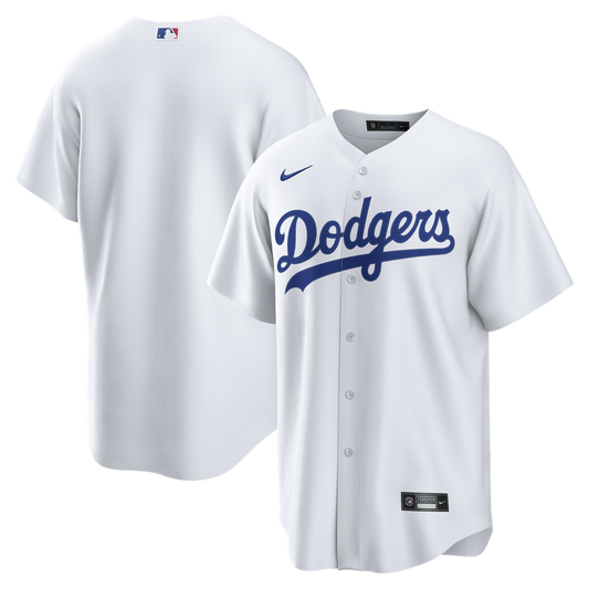 Los Angeles Dodgers White Home Replica Baseball Jersey