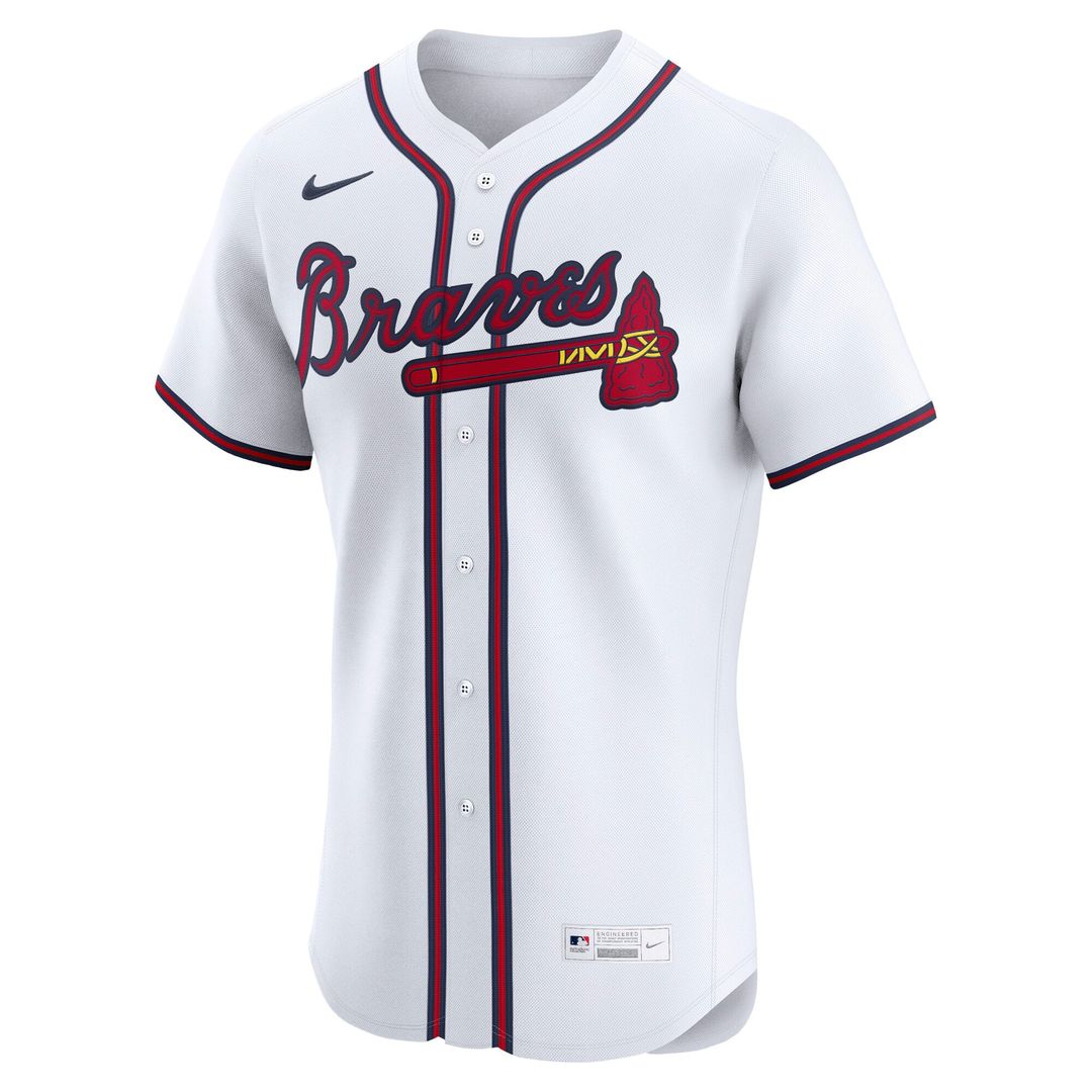 Atlanta Braves Navy Alternate Elite Baseball Jersey | MLB Baseball Jersey