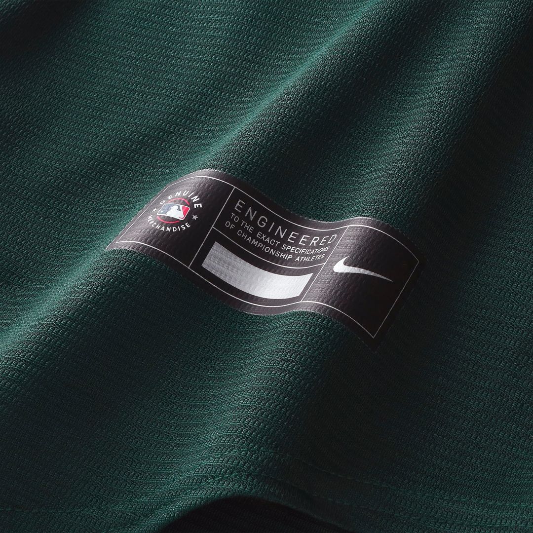 Australia National Team x MLB Green Stadium Replica Baseball Jersey