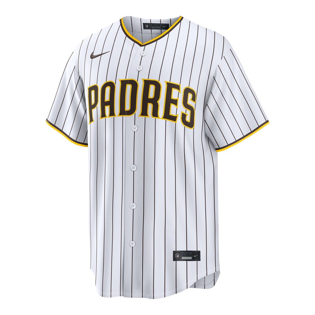 San Diego Padres Mason Miller White Home Replica Baseball Jersey | MLB Baseball Jersey