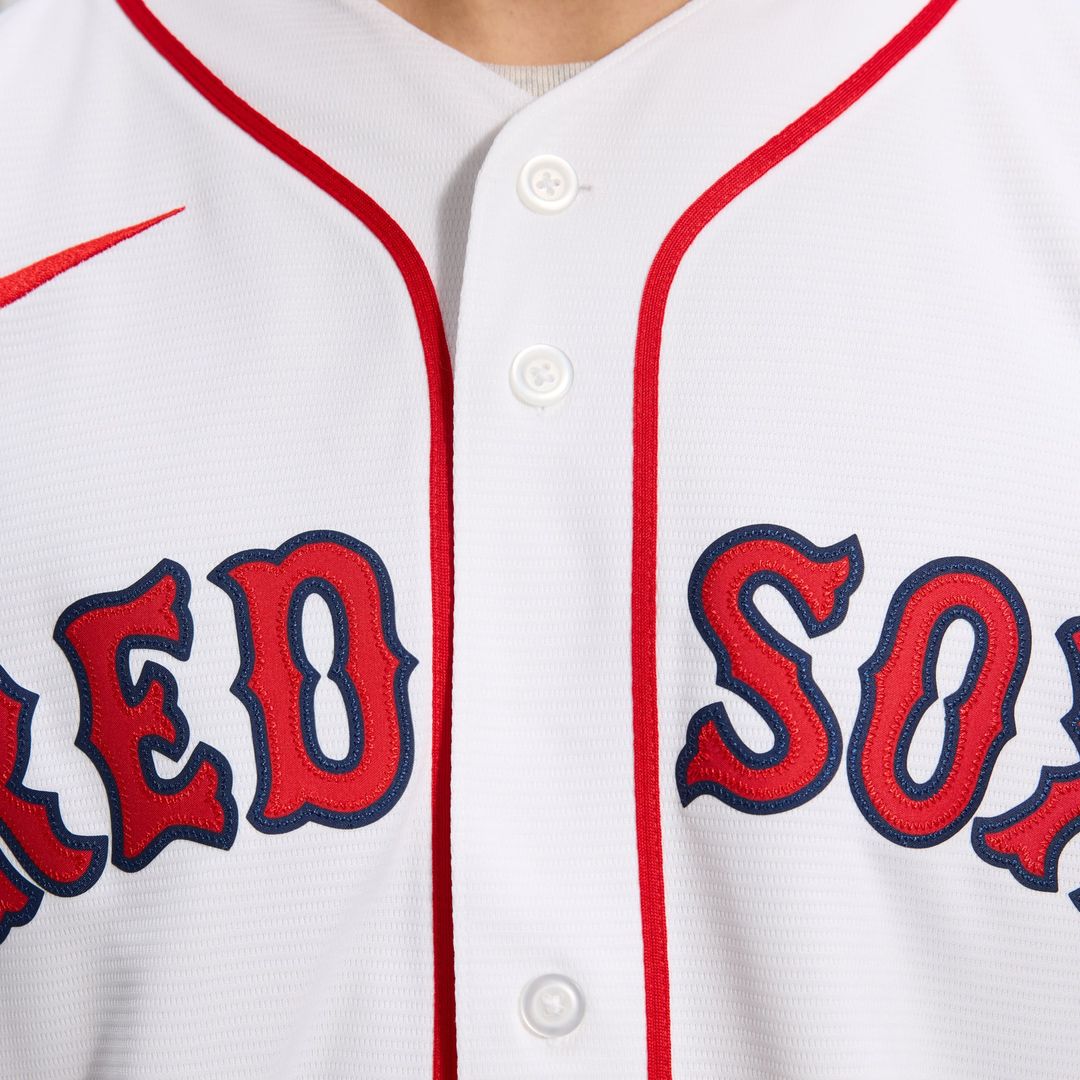 Boston Red Sox Roman Anthony White Home Replica Baseball Jersey | MLB Baseball Jersey