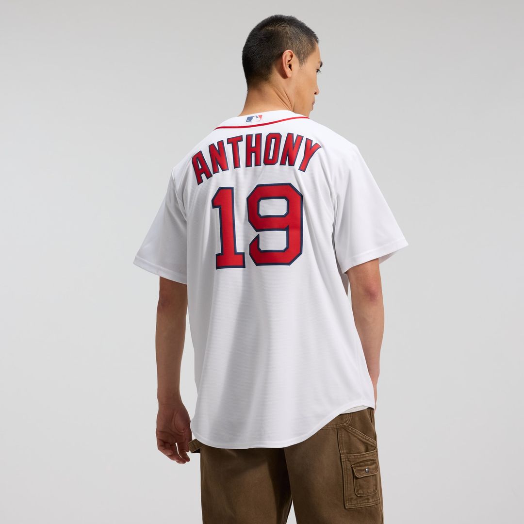 Boston Red Sox Roman Anthony White Home Replica Baseball Jersey | MLB Baseball Jersey