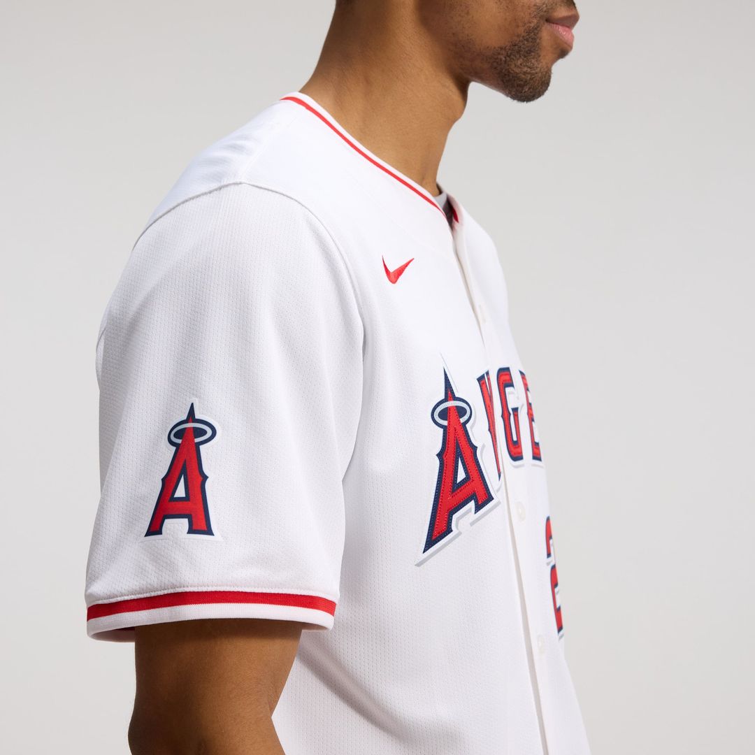 Los Angeles Angels Mike Trout White Home Limited Baseball Jersey | MLB Baseball Jersey