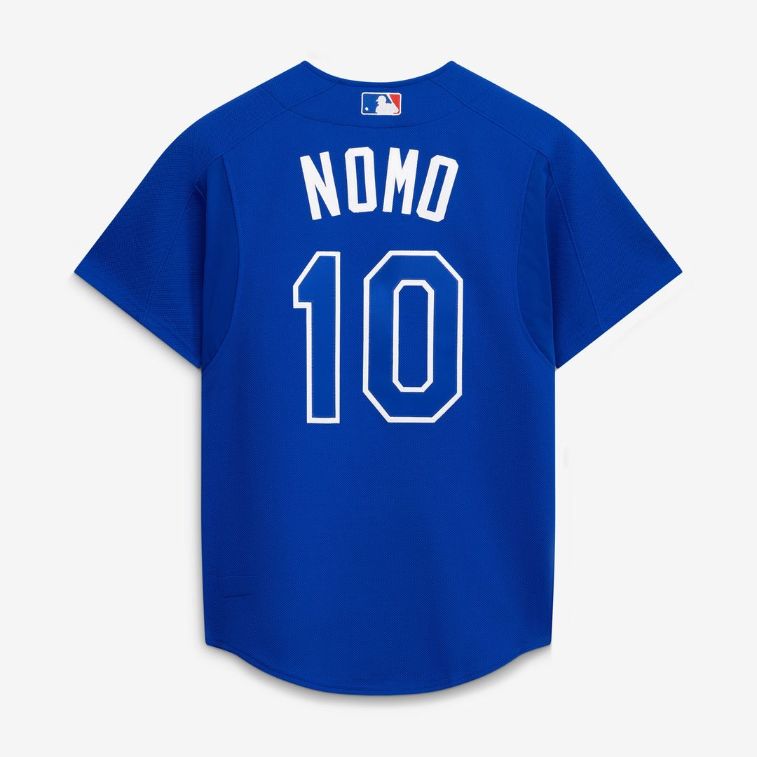 Los Angeles Dodgers Hideo Nomo Royal Cooperstown Collection 2004 Batting Practice Baseball Jersey | MLB Baseball Jersey