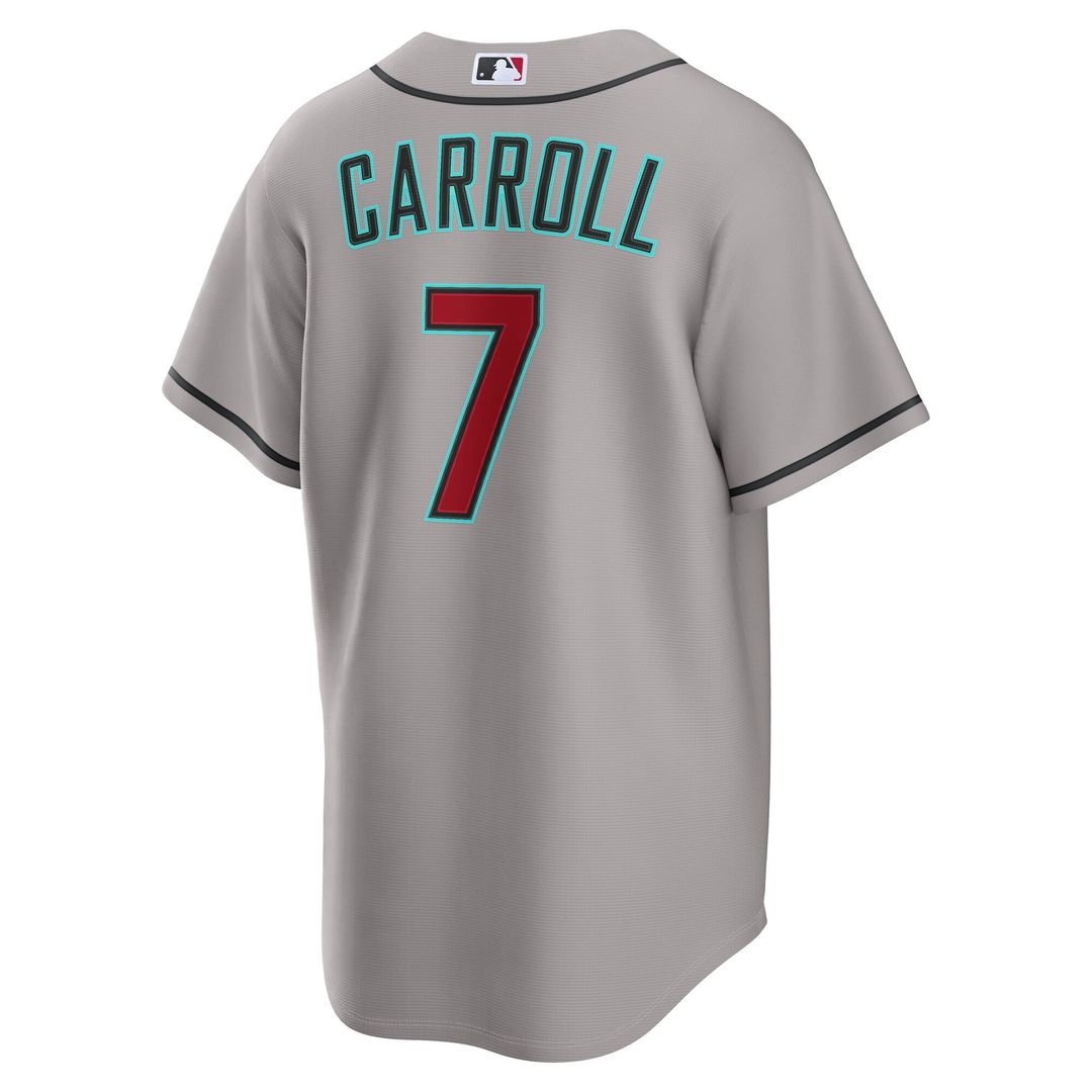Arizona Diamondbacks Corbin Carroll Black Alternate Replica Baseball Jersey | MLB Baseball Jersey