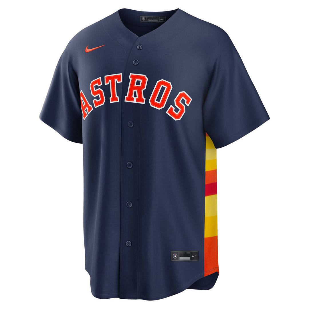 Houston Astros White Home Replica Baseball Jersey | MLB Baseball Jersey