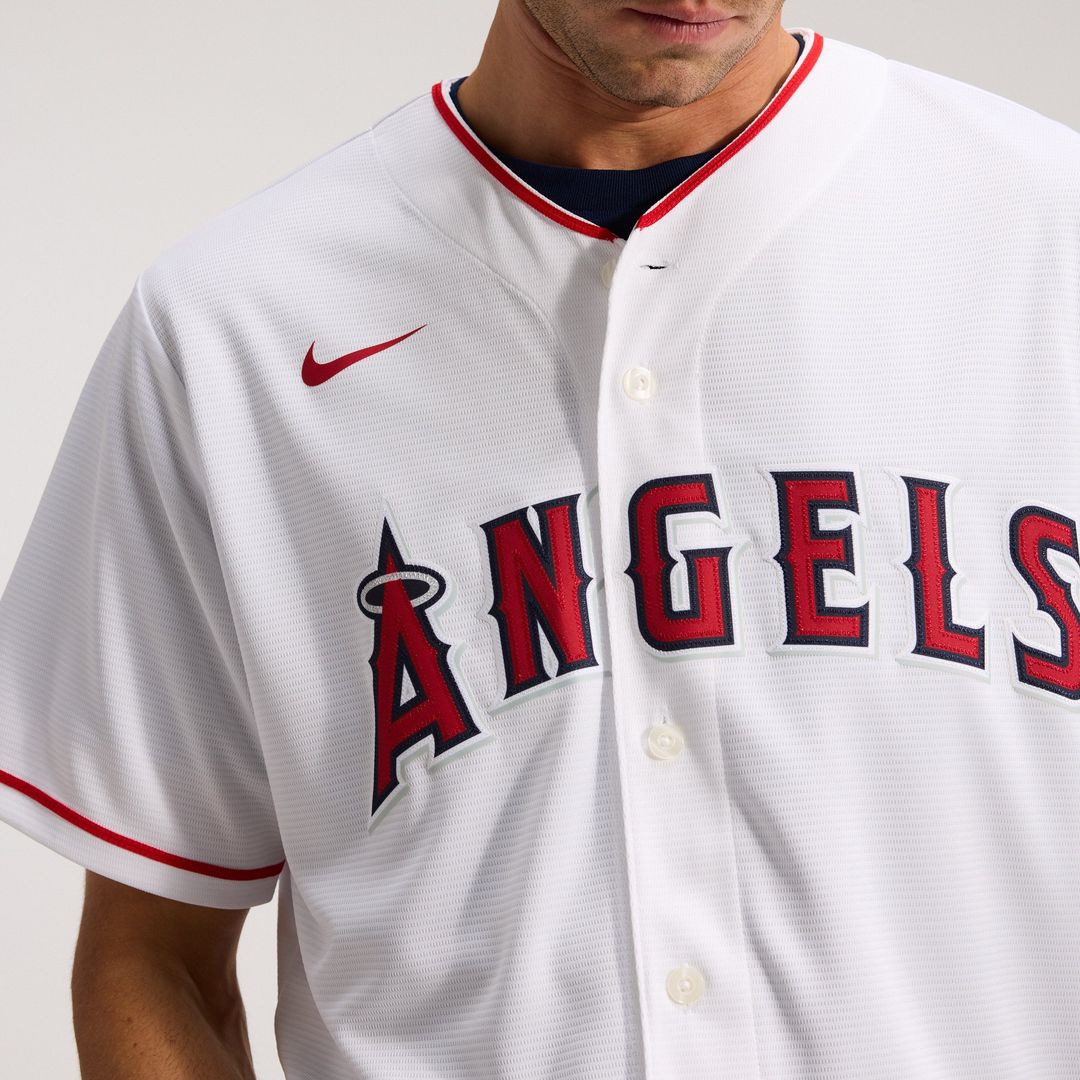 Los Angeles Angels White Home Replica Team Baseball Jersey | MLB Baseball Jersey