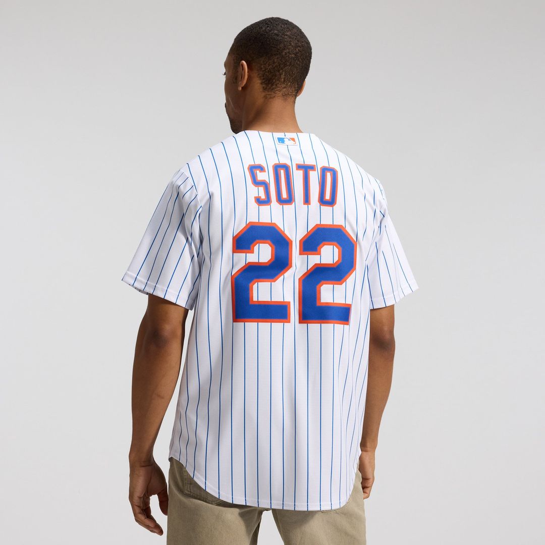 New York Mets White Home Replica Baseball Jersey | MLB Baseball Jersey