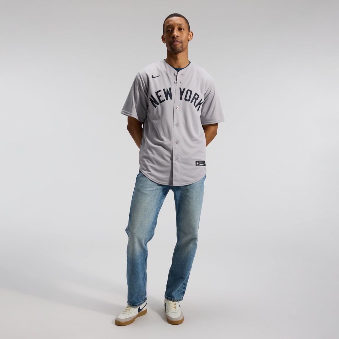 New York Yankees Gerrit Cole Gray Road Replica Baseball Jersey | MLB Baseball Jersey