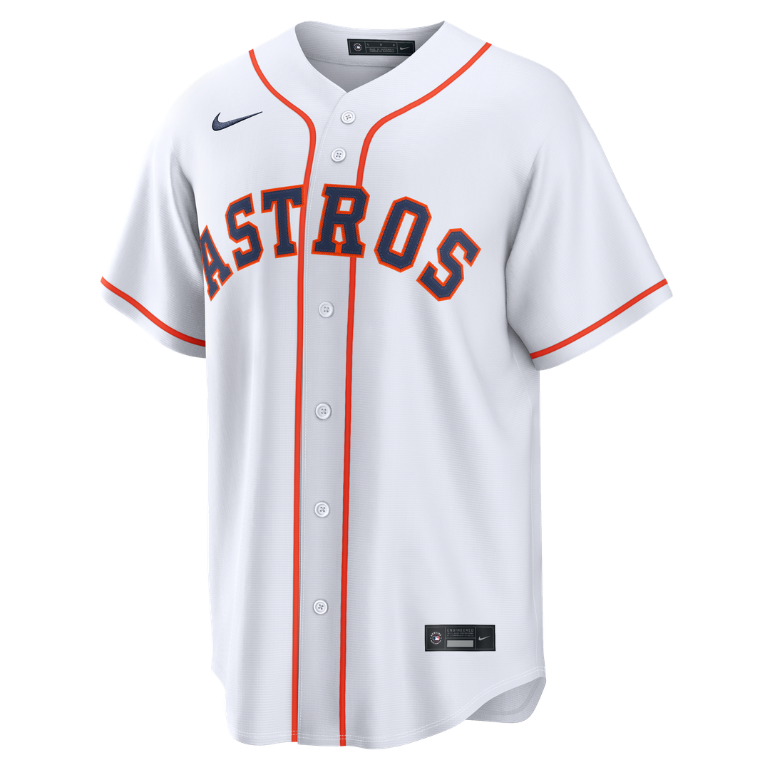 Houston Astros White Home Replica Baseball Jersey | MLB Baseball Jersey