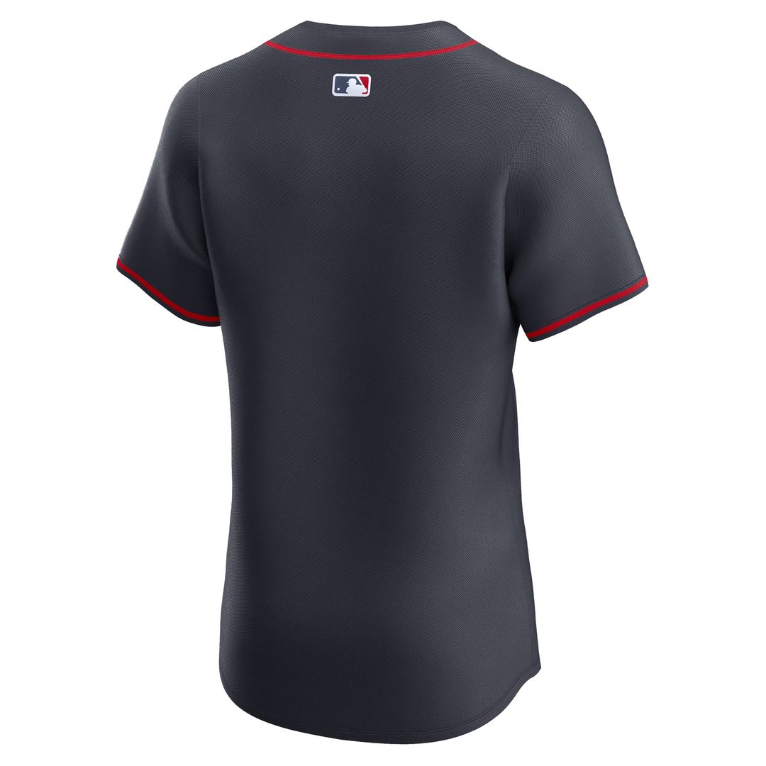 Atlanta Braves Navy Alternate Elite Baseball Jersey | MLB Baseball Jersey