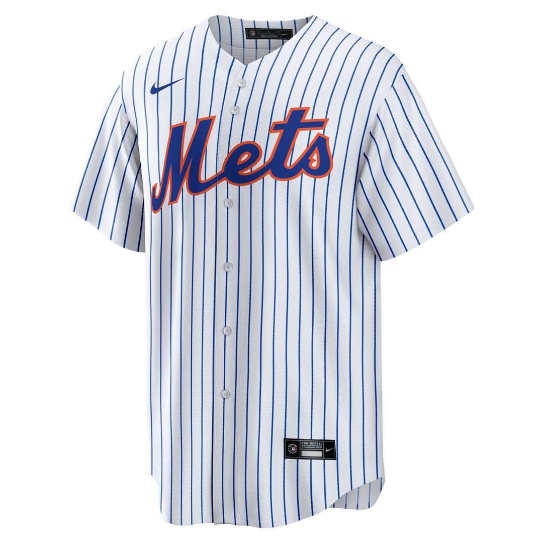 New York Mets Dwight Gooden White Home Replica Baseball Jersey | MLB Baseball Jersey