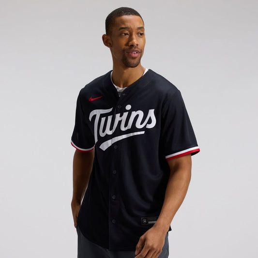 Minnesota Twins Navy Alternate Replica Baseball Jersey