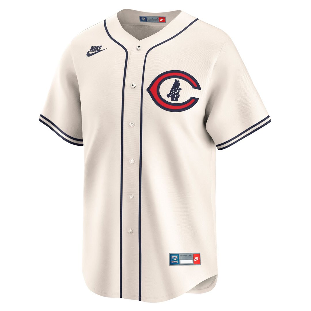 Chicago Cubs Seiya Suzuki Cream Throwback Cooperstown Collection Limited Baseball Jersey | MLB Baseball Jersey
