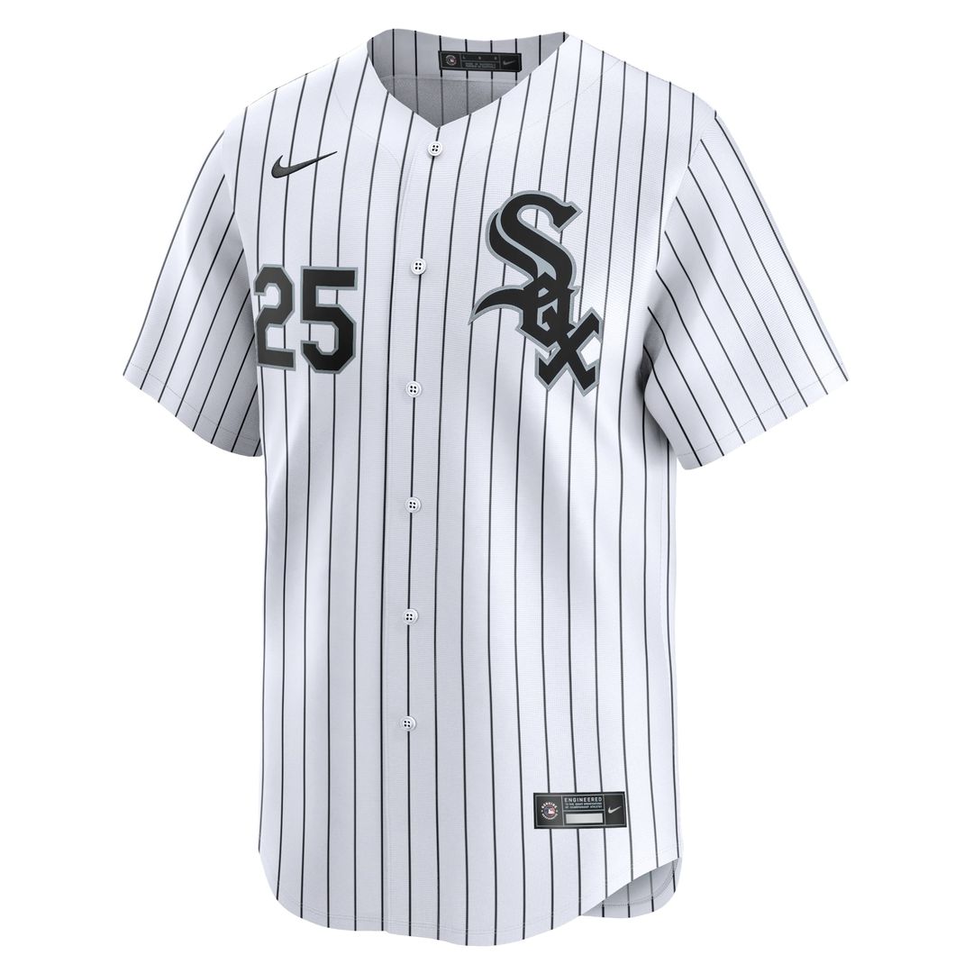 Chicago White Sox Andrew Vaughn White Home Limited Baseball Jersey | MLB Baseball Jersey