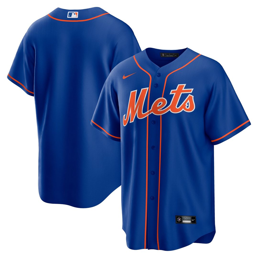 New York Mets Royal Alternate Replica Team Baseball Jersey