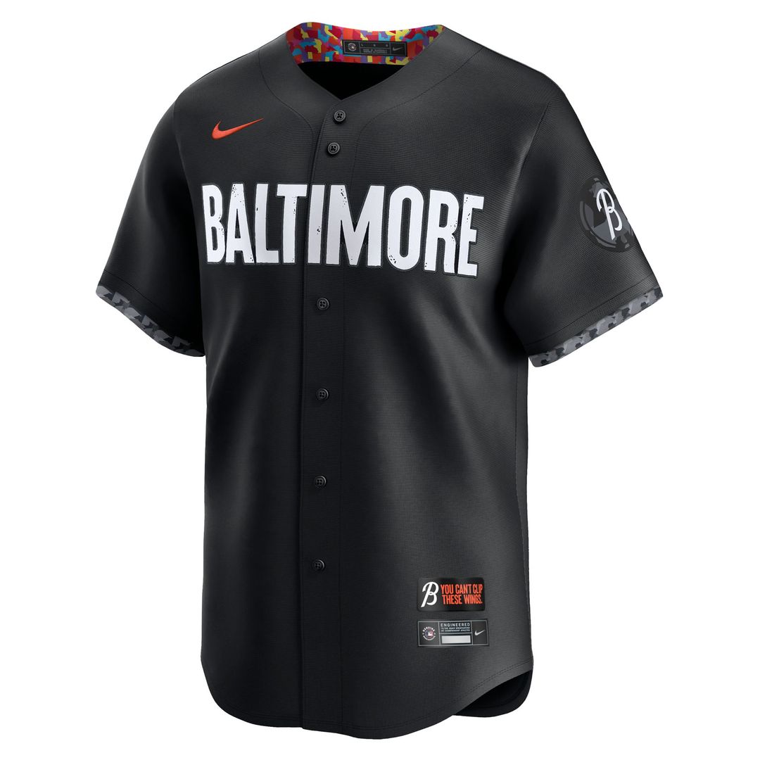 Baltimore Orioles Cal Ripken Jr. Black City Connect Limited Baseball Jersey | MLB Baseball Jersey