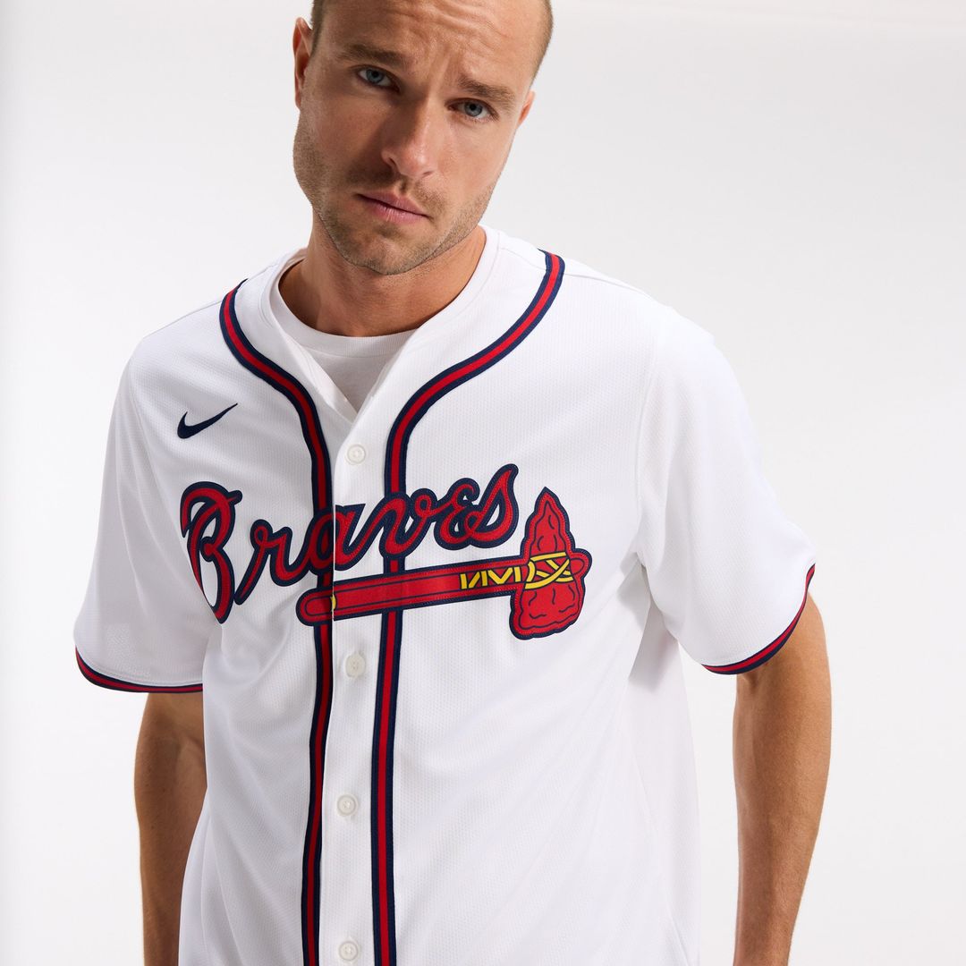 Atlanta Braves White Home Limited Baseball Jersey | MLB Baseball Jersey