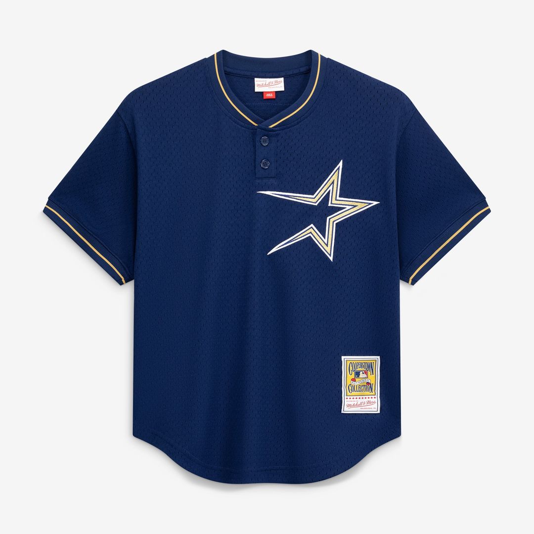 Houston Astros Billy Wagner Navy Authentic Batting Practice Baseball Jersey | MLB Baseball Jersey