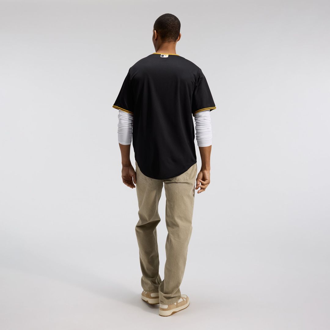 Pittsburgh Pirates Black Alternate Replica Team Baseball Jersey | MLB Baseball Jersey