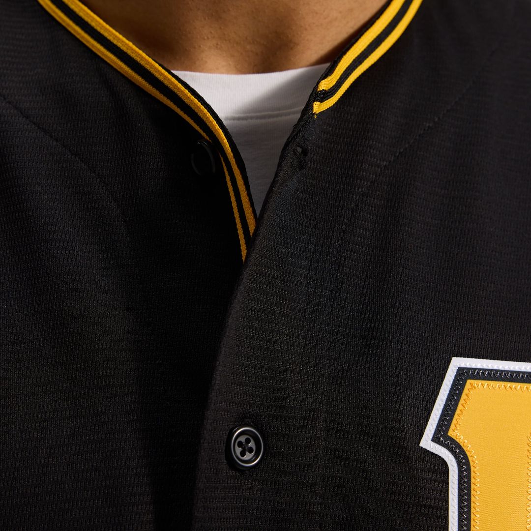 Pittsburgh Pirates Black Alternate Replica Team Baseball Jersey | MLB Baseball Jersey