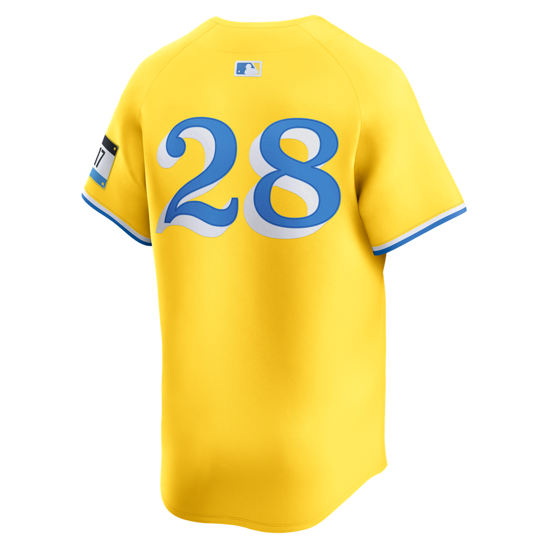 Boston Red Sox Kristian Campbell Gold Alternate Limited Baseball Jersey | MLB Baseball Jersey