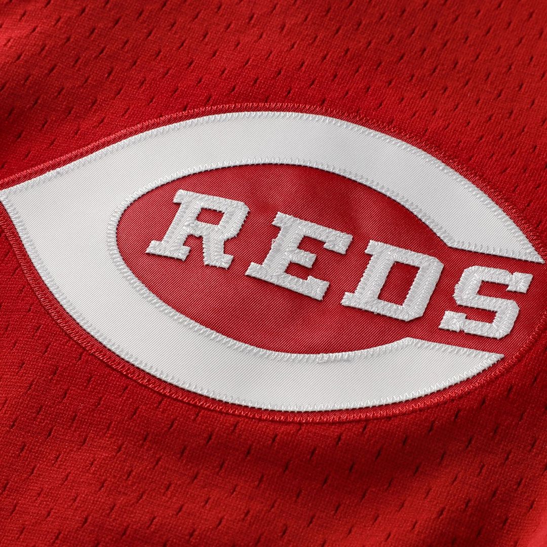 Cincinnati Reds Johnny Bench Red Cooperstown Collection Big & Tall Mesh Batting Practice Baseball Jersey | MLB Baseball Jersey