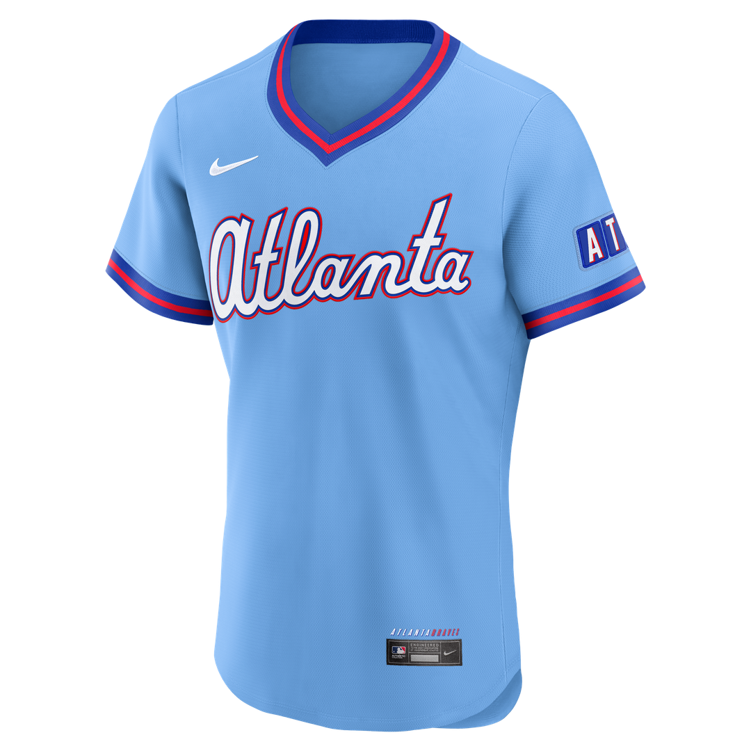 Atlanta Braves Powder Blue 2026 City Connect Authentic Baseball Jersey | MLB Baseball Jersey