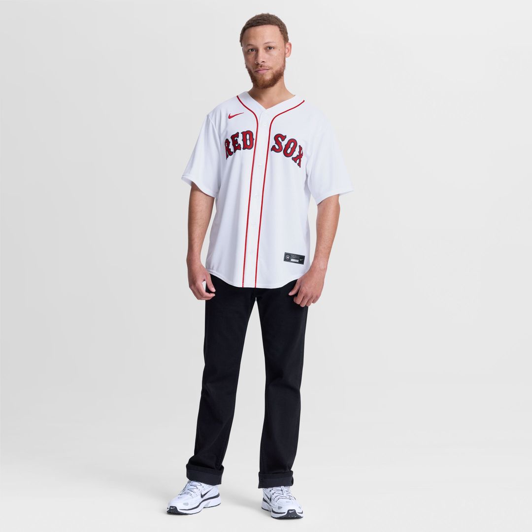 Boston Red Sox Garrett Crochet White Home Replica Baseball Jersey | MLB Baseball Jersey