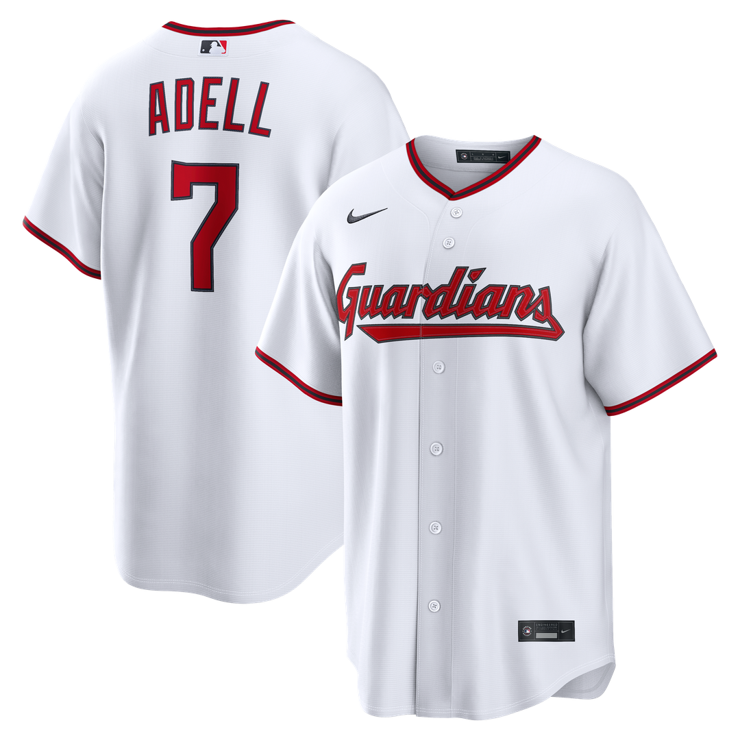 Cleveland Guardians Jo Adell White Home Replica Baseball Jersey