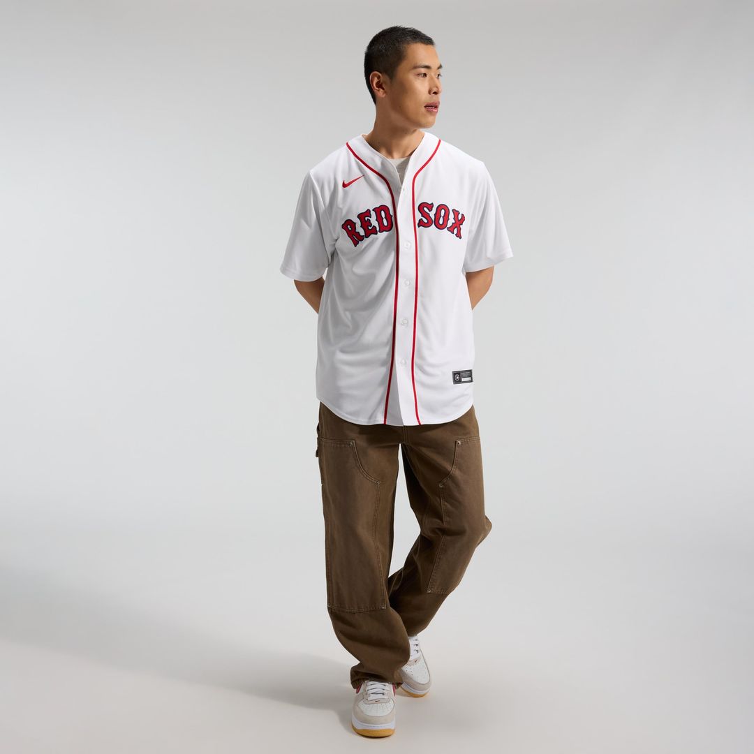 Boston Red Sox Roman Anthony White Home Replica Baseball Jersey | MLB Baseball Jersey