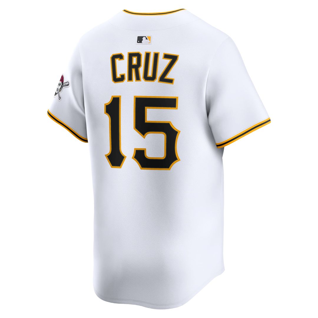 Pittsburgh Pirates Oneil Cruz White Home Limited Baseball Jersey | MLB Baseball Jersey