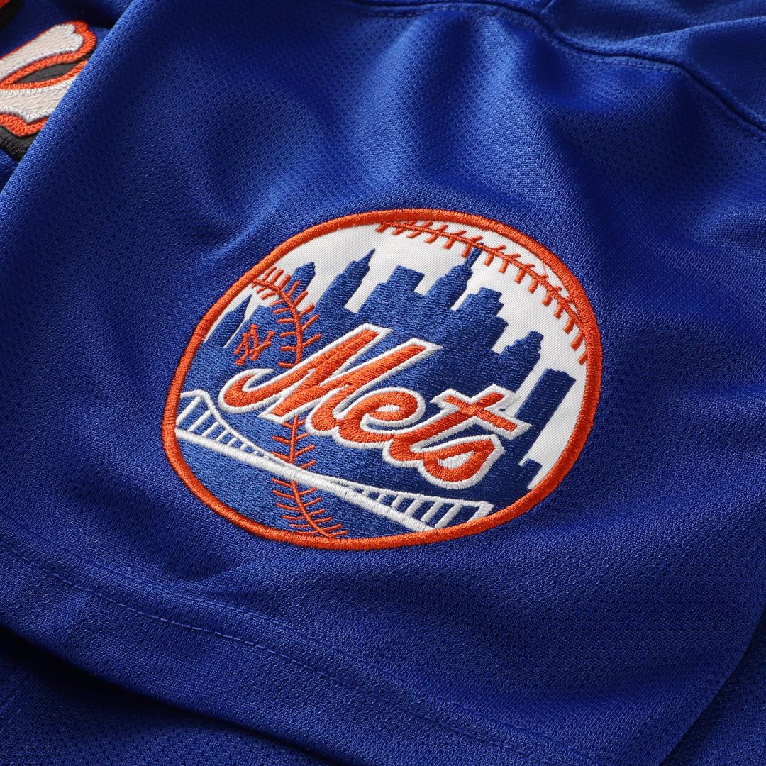 New York Mets Mike Piazza Royal Cooperstown Collection Mesh Batting Practice Button-Up Baseball Jersey | MLB Baseball Jersey