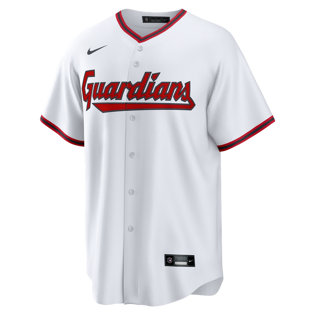 Cleveland Guardians Travis Bazzana White Home Replica Baseball Jersey | MLB Baseball Jersey