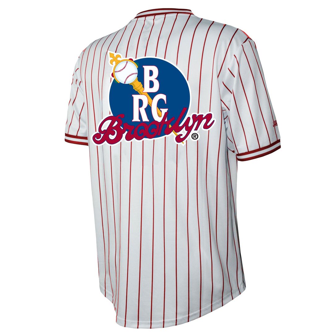 Brooklyn Royal Giants Stitches White V-Neck Baseball Jersey | MLB Baseball Jersey
