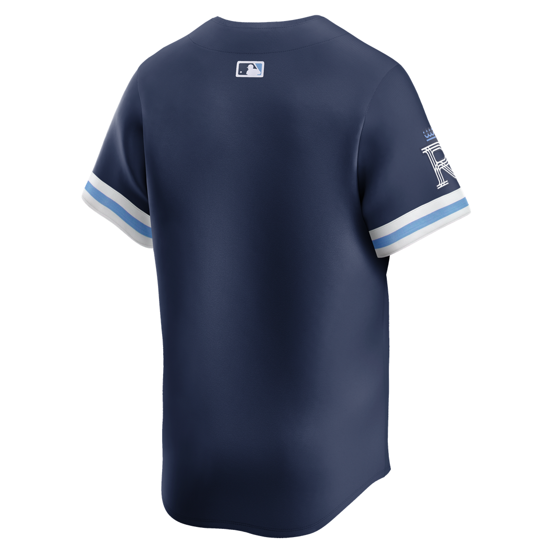 Kansas City Royals Navy City Connect Limited Baseball Jersey | MLB Baseball Jersey