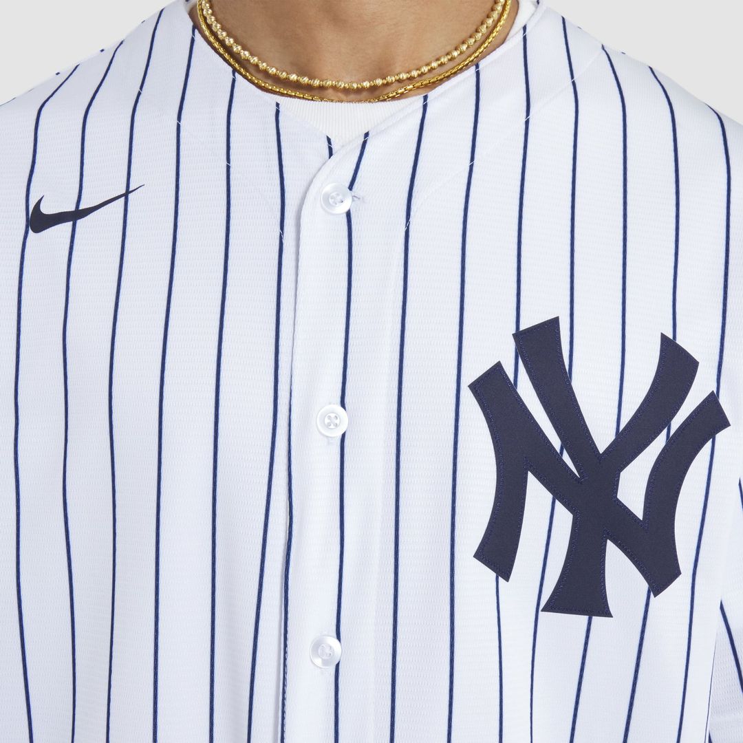 New York Yankees CC Sabathia White 2025 Baseball Hall of Fame Name & Number Retired Replica Baseball Jersey | MLB Baseball Jersey
