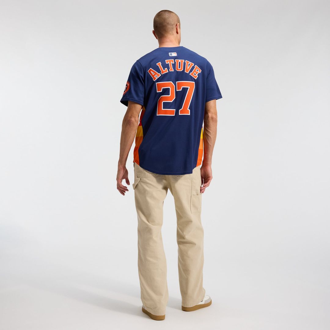 Houston Astros Jose Altuve Navy Alternate Limited Baseball Jersey | MLB Baseball Jersey
