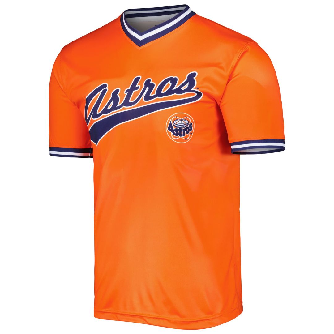Houston Astros Stitches Orange Cooperstown Collection Team Baseball Jersey | MLB Baseball Jersey