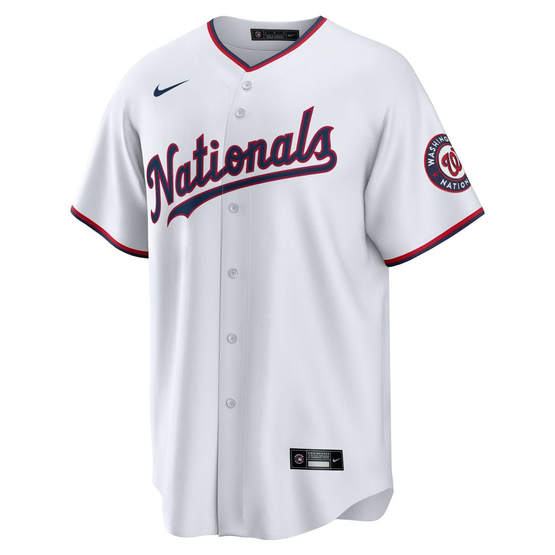 Washington Nationals Stephen Strasburg White Home Replica Baseball Jersey | MLB Baseball Jersey