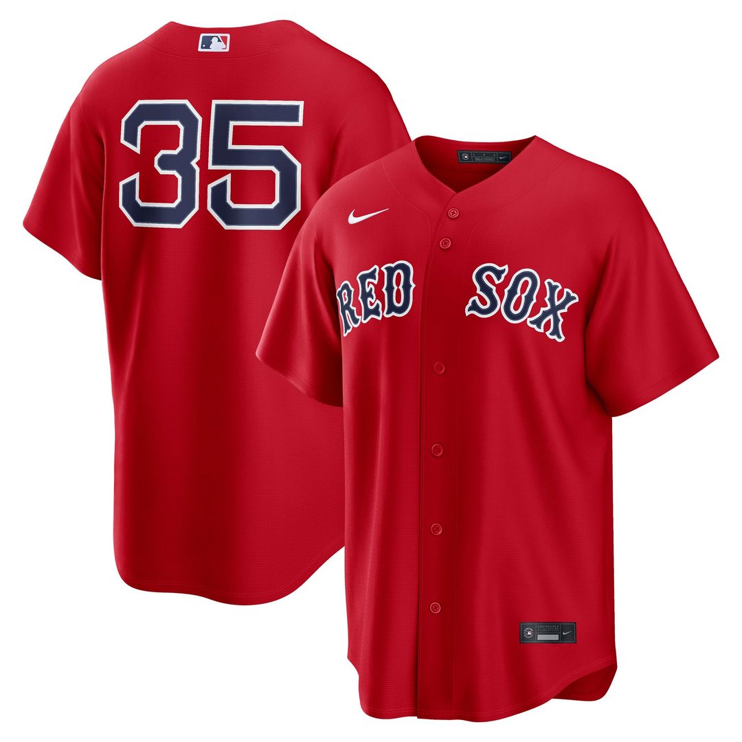Boston Red Sox Garrett Crochet Red Alternate Replica Baseball Jersey