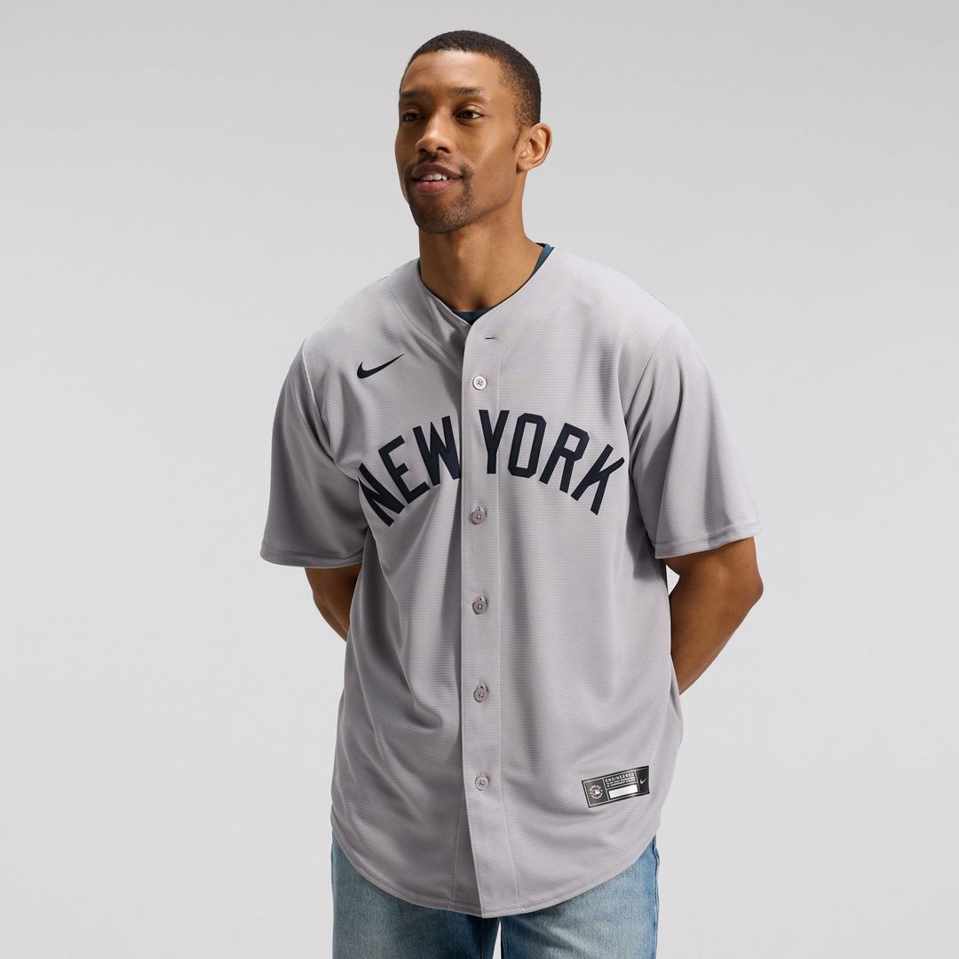New York Yankees Gerrit Cole Gray Road Replica Baseball Jersey | MLB Baseball Jersey