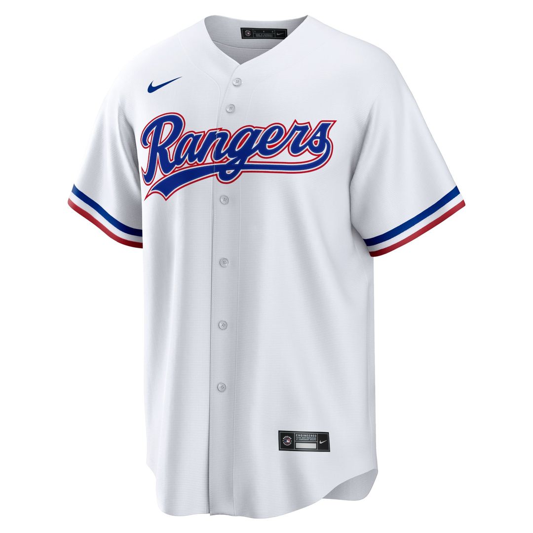 Texas Rangers Marcus Semien White Home Replica Baseball Jersey | MLB Baseball Jersey