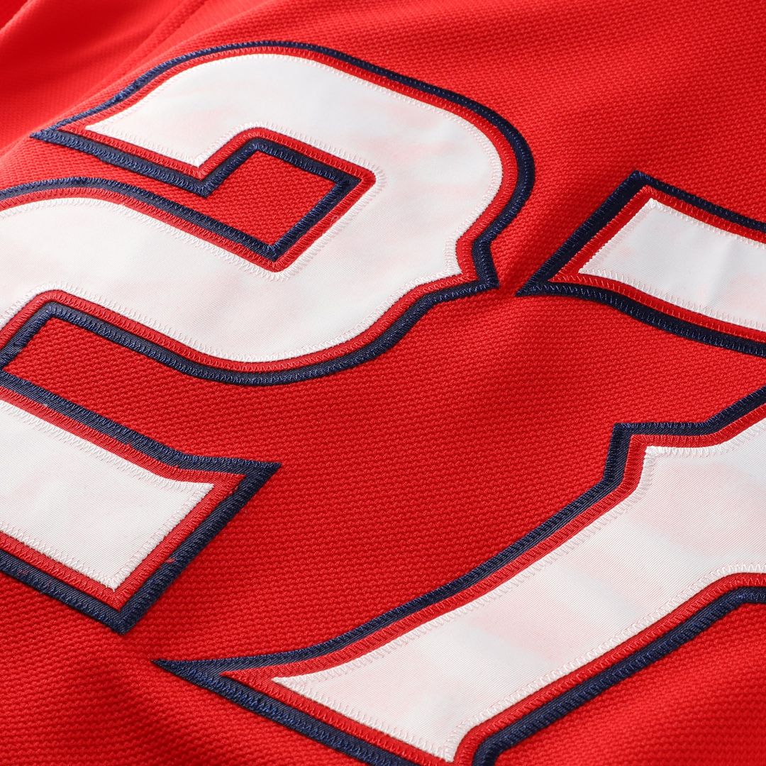 California Angels Vladimir Guerrero Red Authentic Batting Practice Baseball Jersey | MLB Baseball Jersey