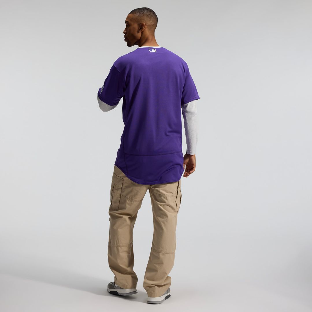 Colorado Rockies Purple Alternate Authentic Baseball Jersey | MLB Baseball Jersey