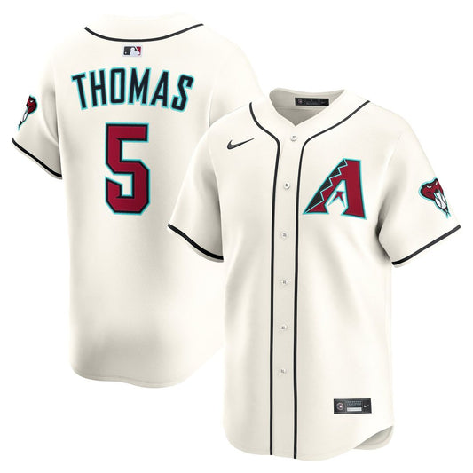 Arizona Diamondbacks Alek Thomas Cream Home Limited Baseball Jersey