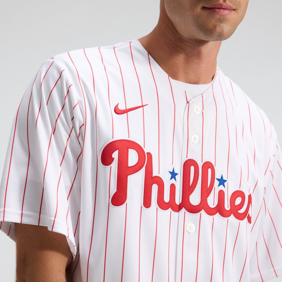 Philadelphia Phillies White Home Replica Team Baseball Jersey | MLB Baseball Jersey