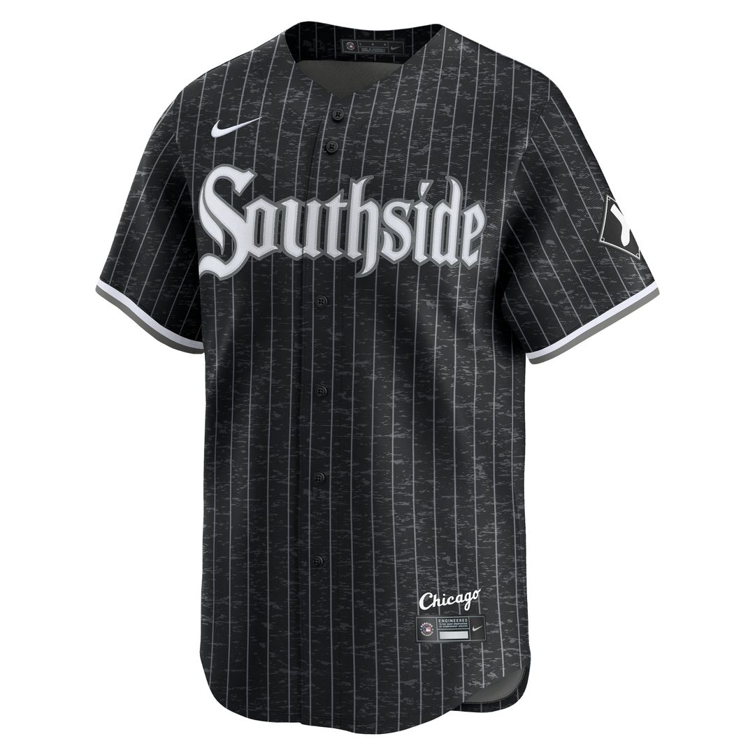 Chicago White Sox Black City Connect Limited Baseball Jersey | MLB Baseball Jersey